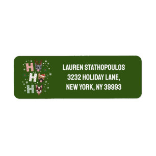 Ho Ho Ho French Bulldog Merry Christmas