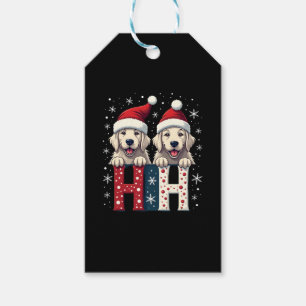 Ho Ho Ho Great Pyrenees Dog Lover Christmas Santa Gift Tags