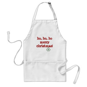 ho, ho, ho, ho merry christmas! apron