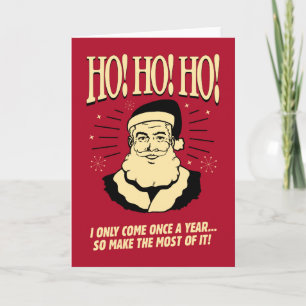 Ho! Ho! Ho! Holiday Card