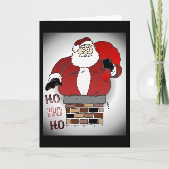 Ho Ho Ho Holiday Card (Front)