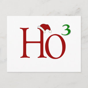 Ho Ho Ho Holiday Postcard