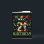 Ho Ho Ho It's My 21st Birthday Xmas Candy Cane 21  Card<br><div class="desc">Ho Ho Ho It's My 21st Birthday Xmas Candy Cane 21 Years Old</div>