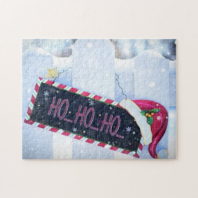 Ho Ho Ho Jigsaw Puzzle (Horizontal)