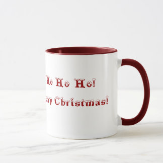 Ho Ho Ho! Merry Christmas Corgi Mug