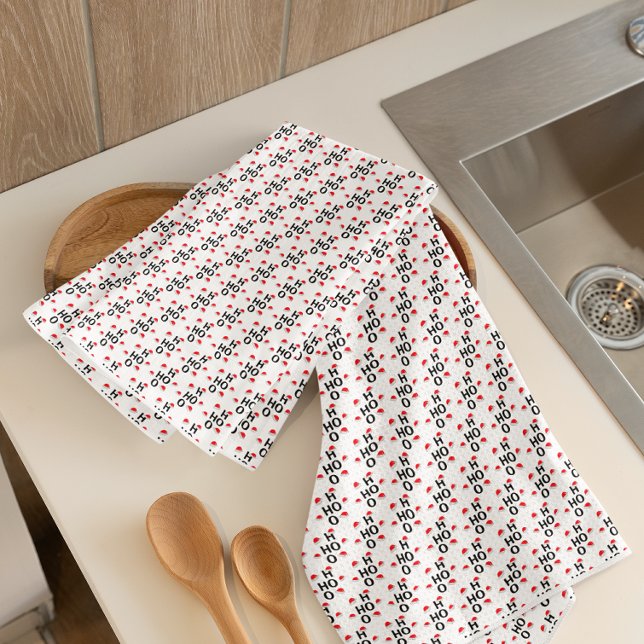 Ho Ho Ho: Merry Christmas Kitchen Towel (Creator Uploaded)