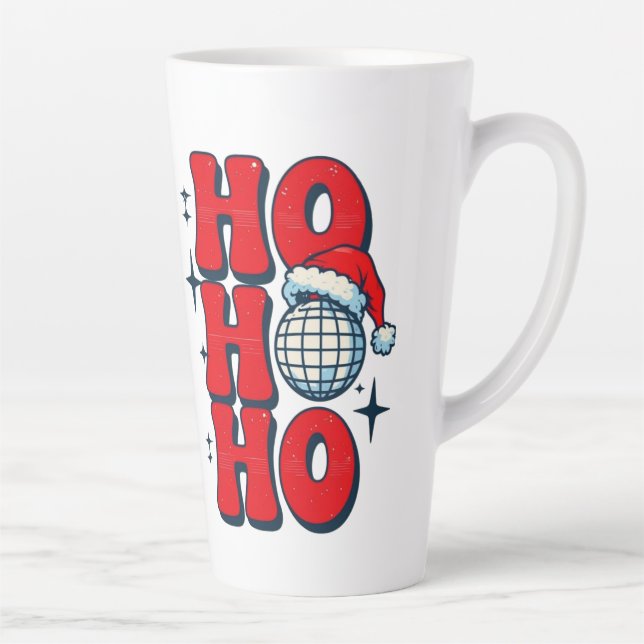 Ho ho ho merry christmas latte mug (Right)
