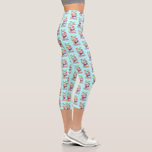 Ho Ho Ho My Dear Friend Capri Leggings