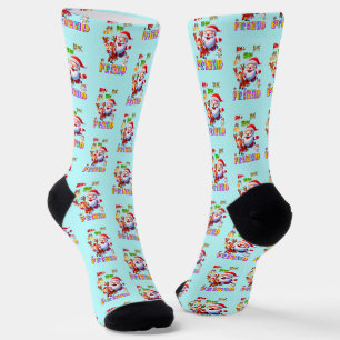 Ho Ho Ho My Dear Friend Socks