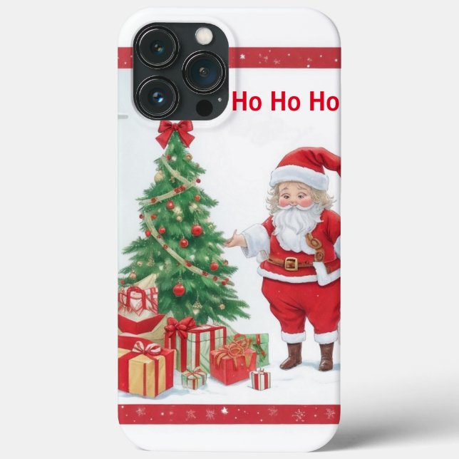 Ho Ho Ho Noël iPhone / coque ipad (Verso)