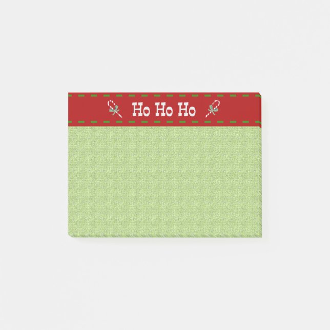 Ho Ho Ho Post-it Notes (Front)
