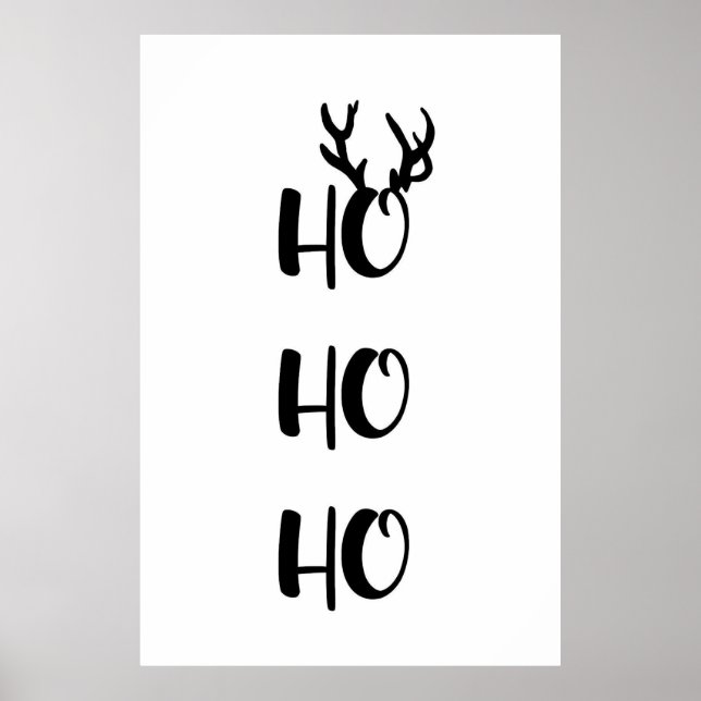 HO HO HO Poster (Front)