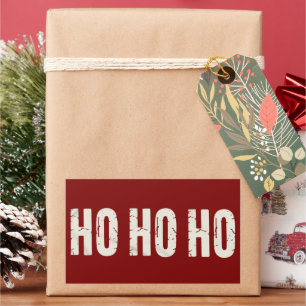 Ho Ho Ho Retro Family Christmas Matching Vintage Sticker