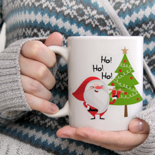 Ho, Ho, Ho Santa Claus Christmas Coffee Mug