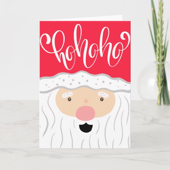 Ho Ho Ho | Santa Claus Invitation (Front)