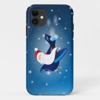 Ho ho ho! Santa on the airplane, iPhone5 case
