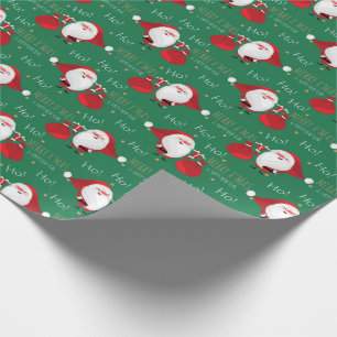 Ho Ho Ho Santa Wrapping Paper
