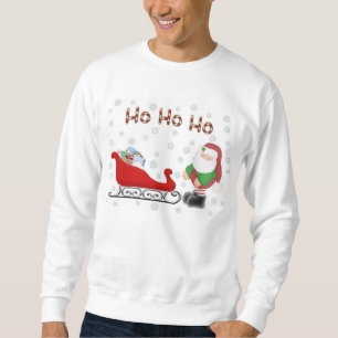 Ho Ho Ho Santas Sleigh Sweatshirt