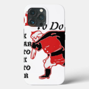 Ho Ho Ho! Special Santa To Do List Art Print iPhone 13 Pro Case