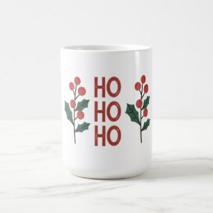 "Ho Ho Ho: Spreading Jolly Vibes All Season! Coffee Mug