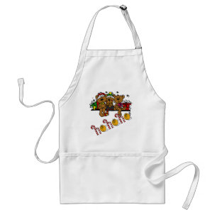 Ho Ho Ho Teddy Bears Standard Apron
