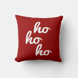 Ho-ho-ho Throw Pillow
