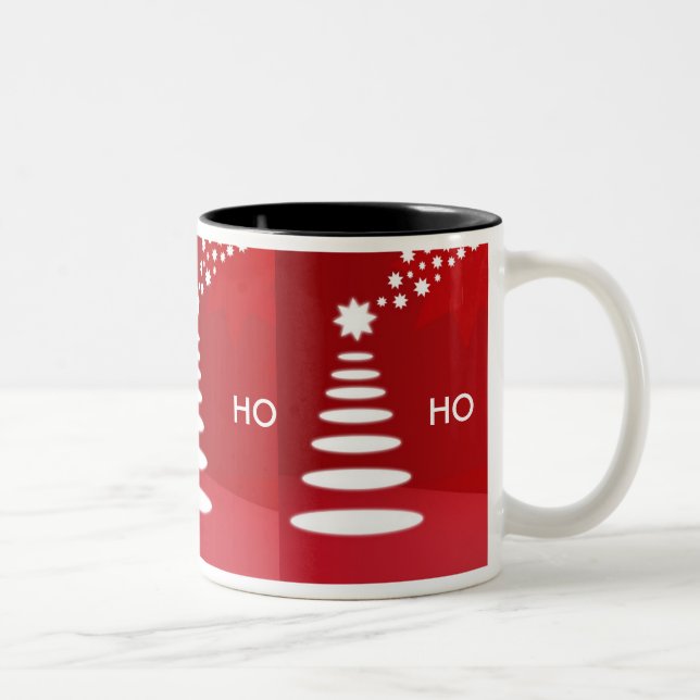 HO HO HO Two-Tone COFFEE MUG (Right)