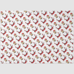 HO HO HO Very Funny Santa Costume Sarcastic Dog Tissue Paper