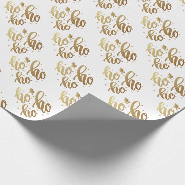 Ho Ho Ho Wrapping Paper (Corner)