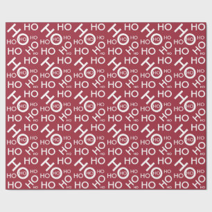 HO HO HO WRAPPING PAPER