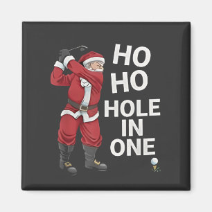 Ho Ho Hole in One Funny Golfing Xmas Christmas Magnet