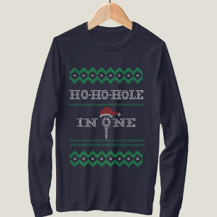Ho Ho Hole in One Golfmas Golf Lover Mens T-Shirt
