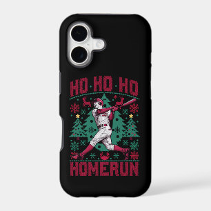Ho Ho Homerun Baseball Ugly Christmas Sweater