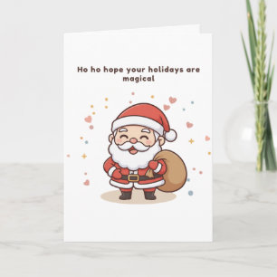 Ho Ho Hope Your Holidays Are Magical Puchi Card