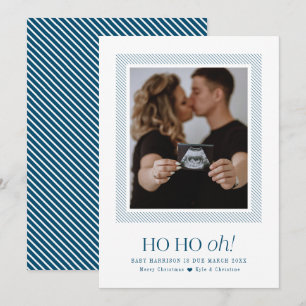 Ho Ho Oh Faire-part de grossesse Carte de Noël