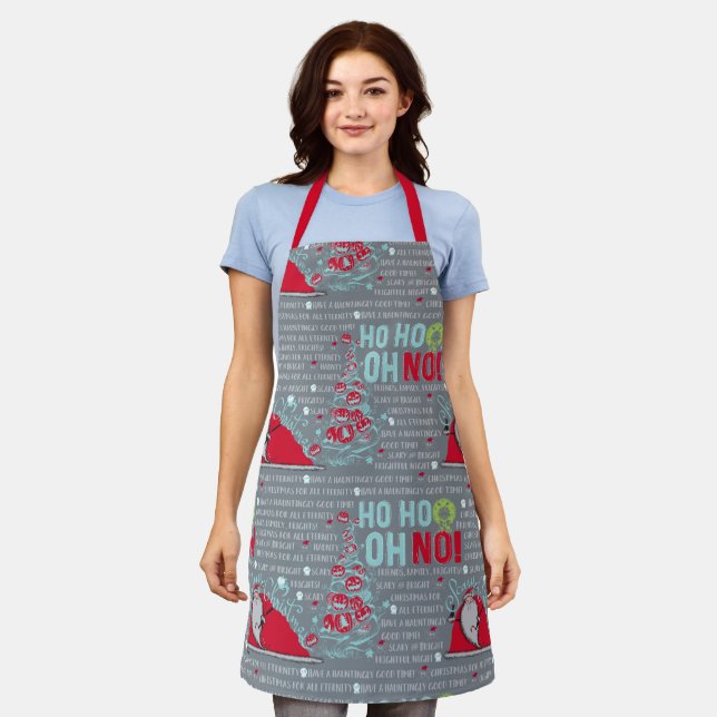 Ho Ho Oh No | Santa Claus Apron (Worn)