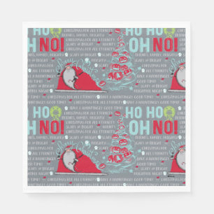 Ho Ho Oh No   Santa Claus Napkin