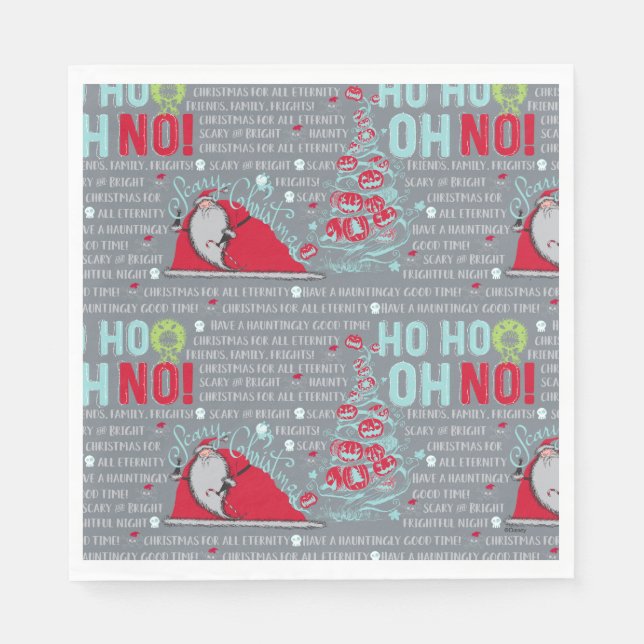 Ho Ho Oh No | Santa Claus Napkin (Front)
