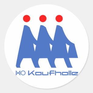 HO Kaufhalle Classic Round Sticker
