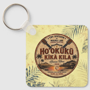Ho‘okūkū Kīkā Kila Try Division 2026 Vintage Keych Keychain