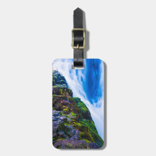 Ho‘opi‘i Falls, Blue Water, Kauai, Hawaii Luggage Tag