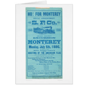 Ho pour Monterey ainsi. Publicité Pacifique