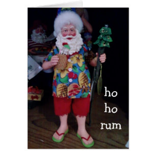 HO RUM DÉCONTRACTÉ NOËL SOUHAITE