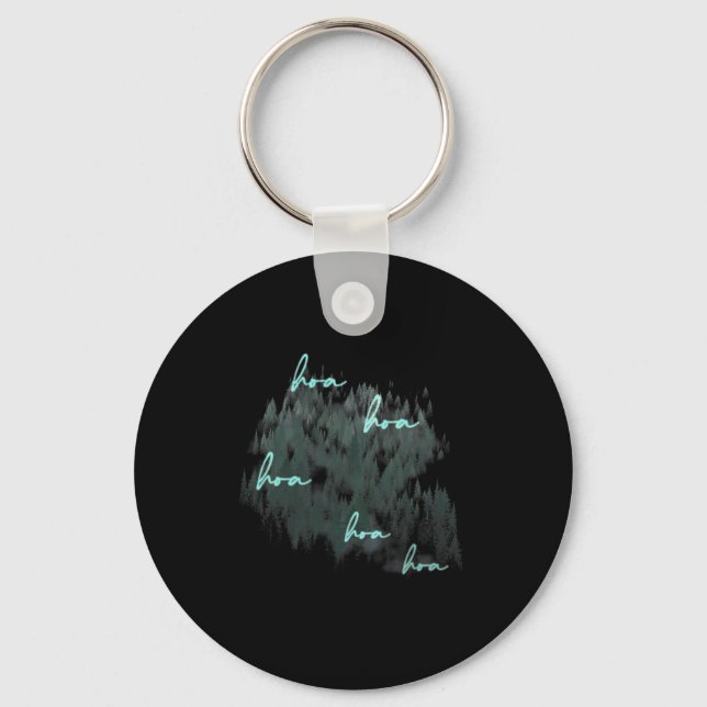 Hoa Hoa Hoa Hoa Season  Keychain (Front)