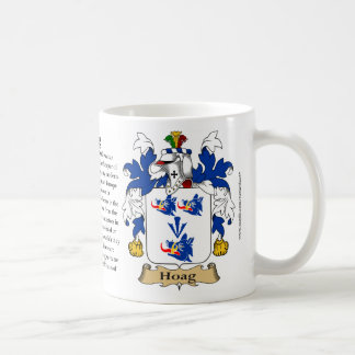 Hoag, the Origin, the Meaning and the Crest Coffee Mug