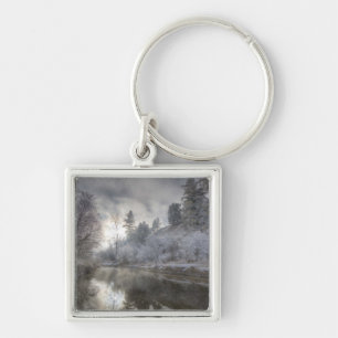 Hoarfrost along a slough at the Kelly Island Keychain