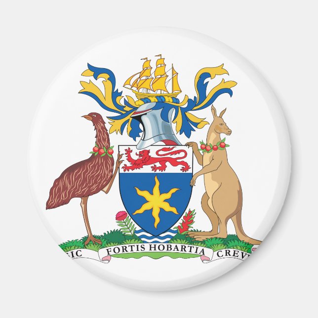 hobart, Australia Magnet (Front)