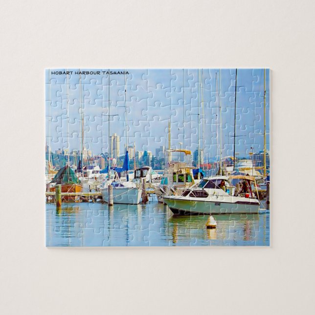 Hobart  Harbour Tasmania Jigsaw Puzzle (Horizontal)