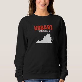 Hobart Washington USA State America Travel Washing Sweatshirt