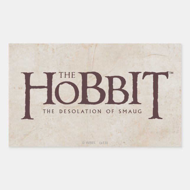 Hobbit Logo - Dark Sticker (Front)